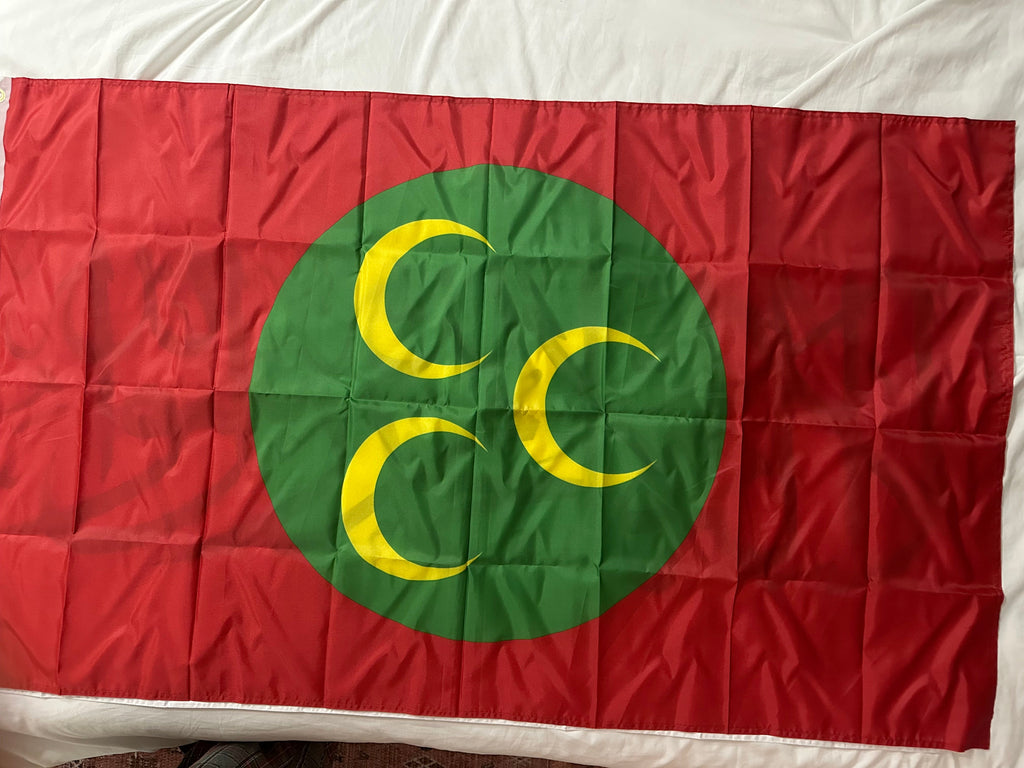 ISLAMIC FLAGS WITH PALESTINIAN SCARF 🇵🇸