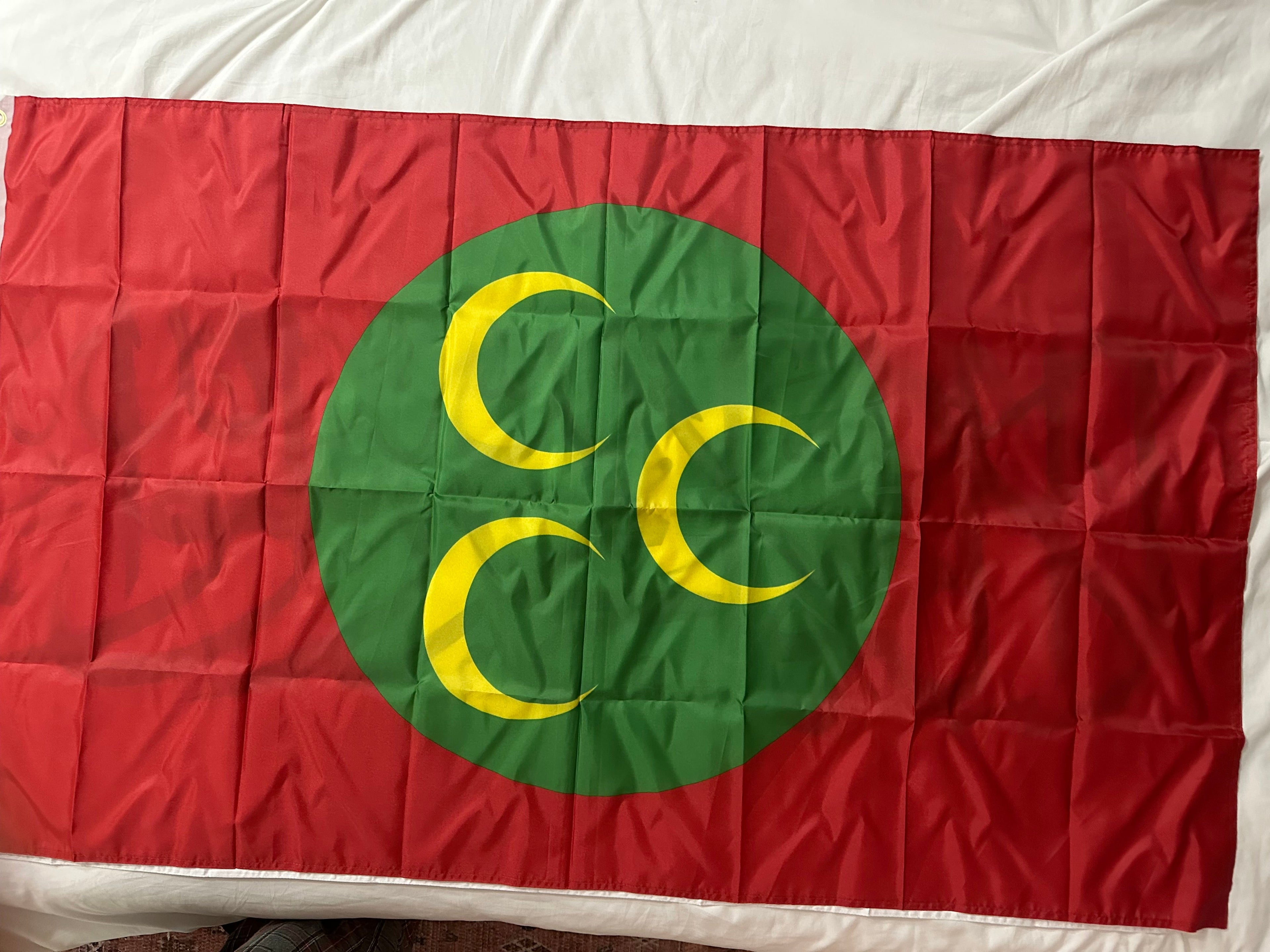 ISLAMIC FLAGS WITH PALESTINIAN SCARF 🇵🇸